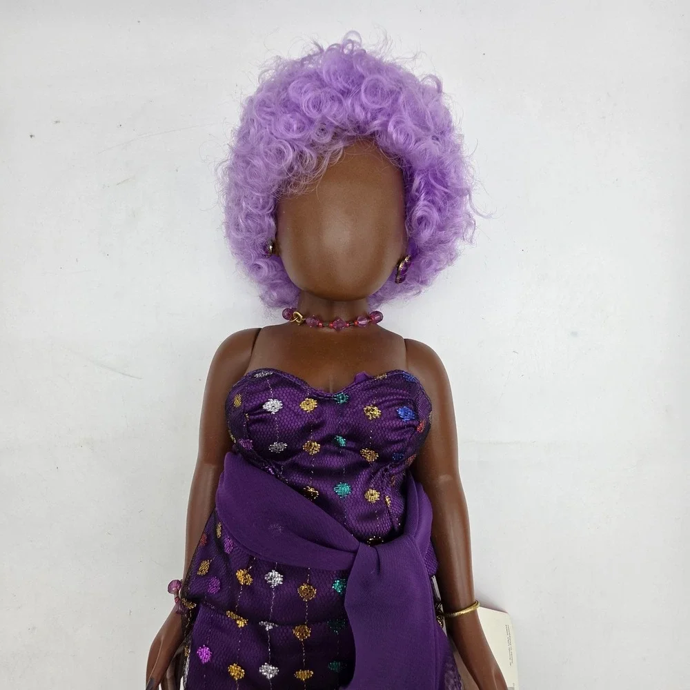 VTG Annie Lee Sass n' Class Purple Collectible Girls Night Out Fashion Doll